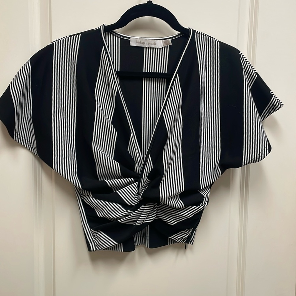 Bishop and Young twist front top
